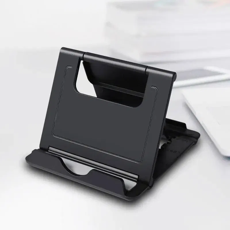 Color: WHITE, Ships From: CHINA - Phone Holder Foldable Cellphone Support Stand ForiPhone X Tablet ForSamsung S10 Adjustable Mobile Smartphone Holder Stand