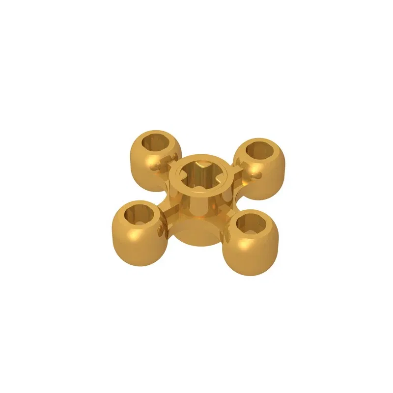 Color: Yellow - Gobricks GDS-1179 Technical Knob Cog / Gear / Wheel compatible lego 32072 children's DIY Educational Building Blocks Technical