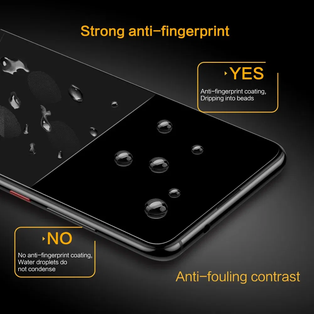 Color: Frosted, Material: Anti Peeping - SmartDevil Tempered Glass For Redmi Note 9 8 Pro 7 Pro Screen Protector For Redmi 9T 10X 2.5D Curved Anti Blue Light 2 PCS