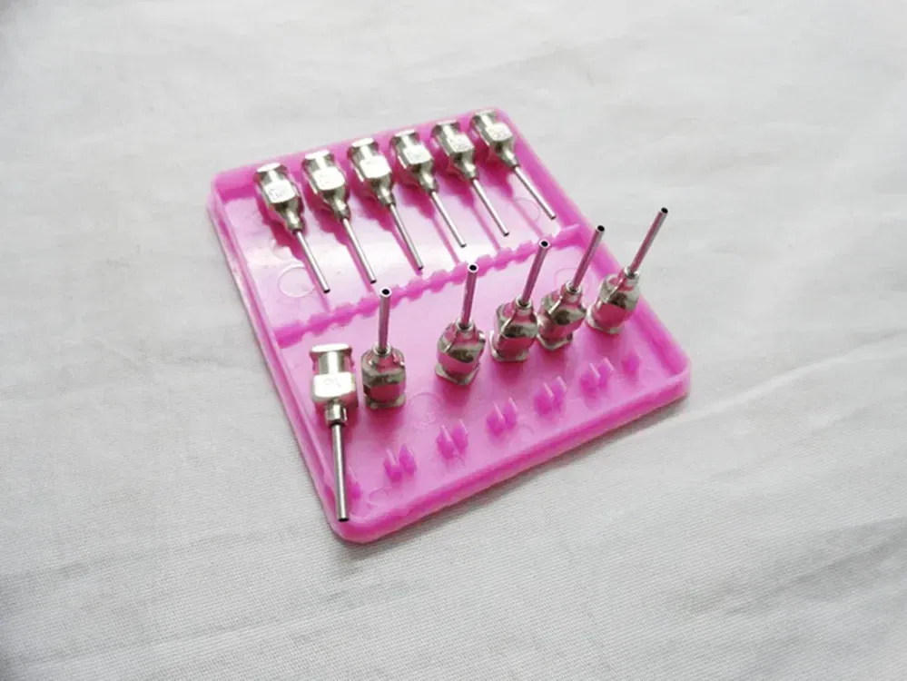 Color: Red - Glass Syringe 1ml 2ml 5ml 10ml 20ml 30ml Syringe Metal Needle Welding Oil Container Glass Push Rod Mobile Phone Repair Tools