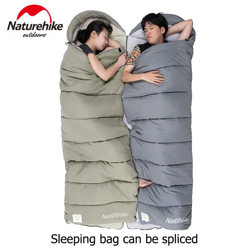 Color: plum, Ships From: CN - Naturehike Winter Sleeping Bag M400 Ultralight Envelope Sleeping Bag Cotton Spliced Sleeping Bag Washable Outdoor Camping