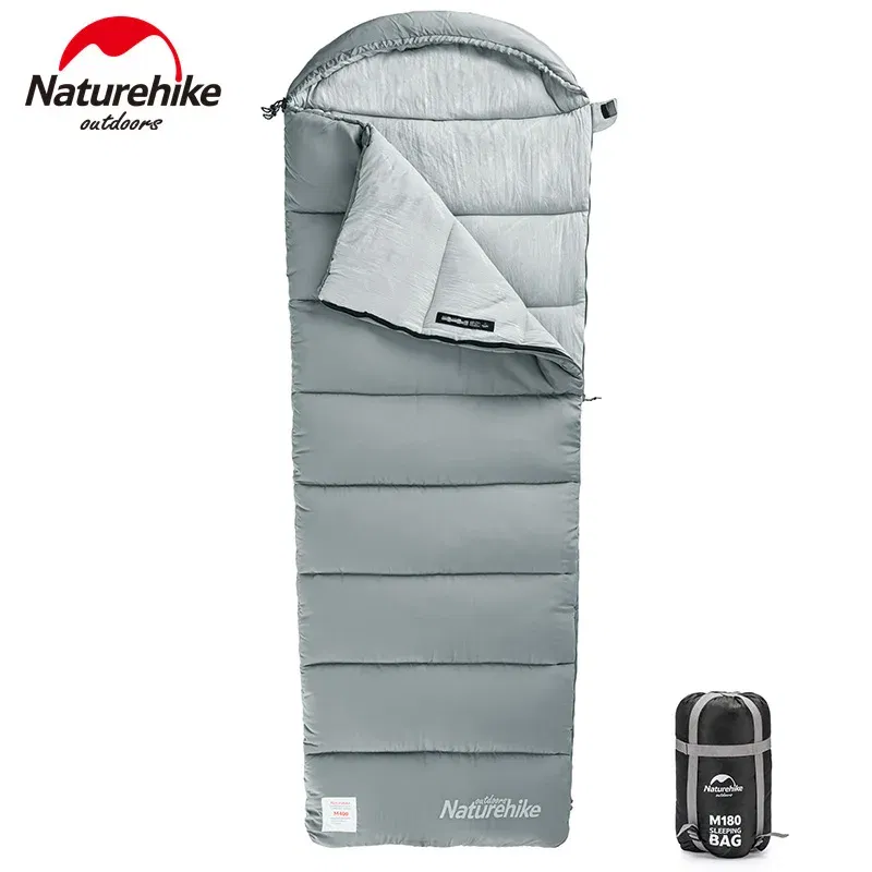 Color: plum, Ships From: CN - Naturehike Winter Sleeping Bag M400 Ultralight Envelope Sleeping Bag Cotton Spliced Sleeping Bag Washable Outdoor Camping