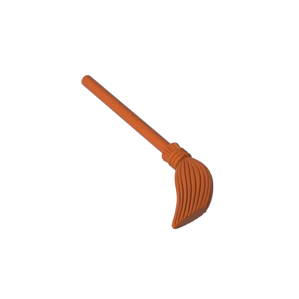 Color: Blue - Gobricks GDS-2075 Equipment Brush / Broom compatible with lego 4332 Assembles Building Blocks children's toys