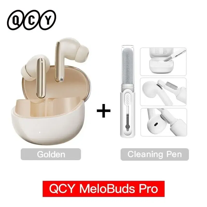 Color: Ivory, Ships From: CHINA - New! MeloBuds Pro ANC Bluetooth 5.3 Earphones Wireless 46dB Hybrid ANC Hi-Res LDAC Earbuds 6 Mic Headphones 34H in-Ear Detection