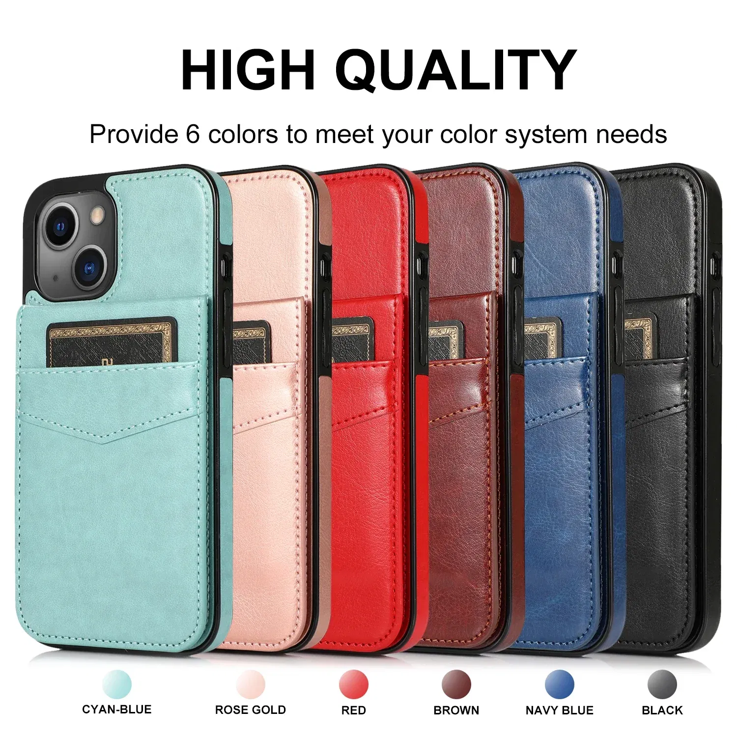 Color: Beige, Material: PU - Faux Leather Wallet Kickstand Phone Case for IPhone 13 12 Mini 16E 16 15 14 11 Pro Max X XR XS 7 8 Plus Case with Credit Card
