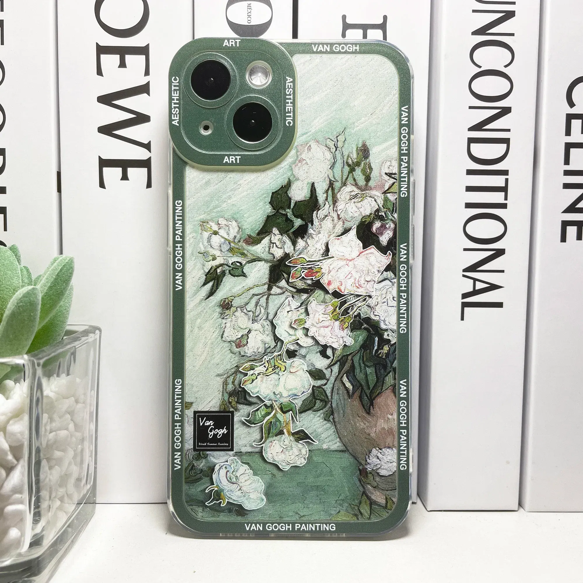 Color: Clear, Material: Plastic - Van Gogh Art Aesthetic Phone Case For iPhone 16 15 14 13 12 11 Pro Max Mini XS X XR SE 8 7 Plus Sunflowers The Starry Night