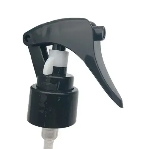 Color: black, Specifications: 60ml - Plastic 24-410 28-410 mini trigger sprayer with 6.3 inch dip tube with lock button