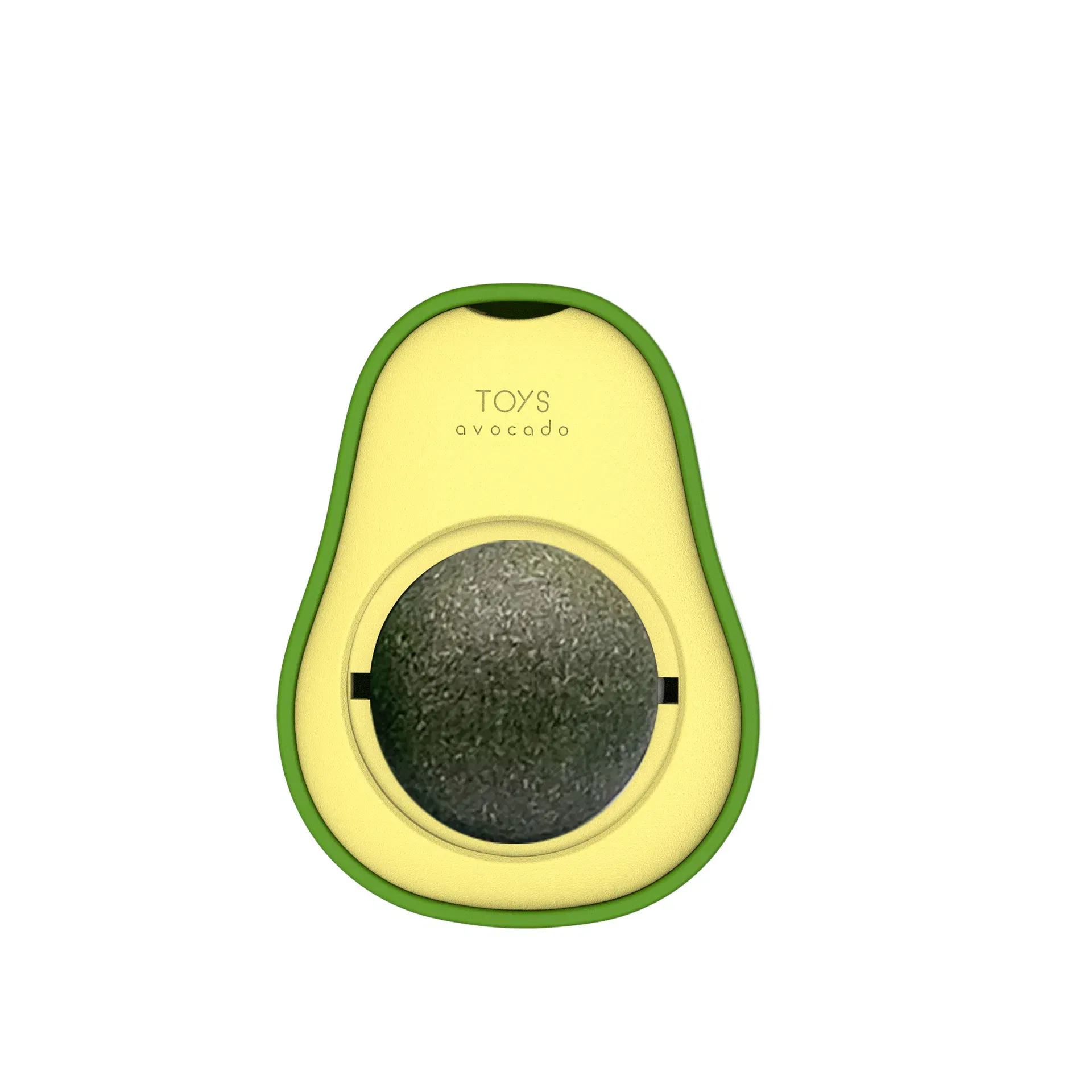 Color: WHITE, Ships From: CHINA - Cat Licking Toys Natural Catnip Wall Stickers Avocado Style Galls Fruit Cat Treats Clean Intestinal Cleansing Tune Cat Grass