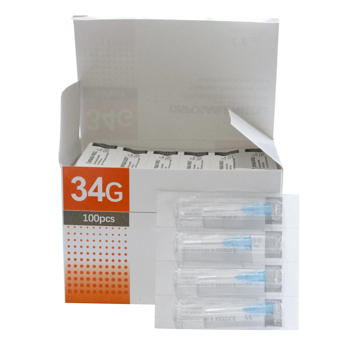 Specification: 9mm - 100Pcs 25G 27G 29G 34G 33G 32G 31G 30G Painless Small Superfine Beauty Needle Disposable Injection Piercing Needles 1.5/4/6/13mm