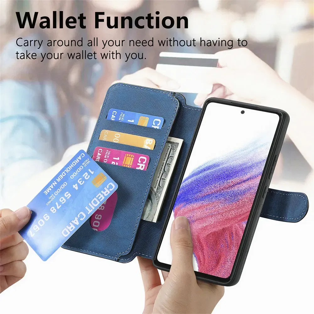 Color: PURPLE, Material: PE - For Motorola Edge 50 Neo 60 Fusion 5G Luxury Case Leather Wallet Card Capa Moto Edge 60 Pro Case Edge50 S50 60s Pro Magnet Cover