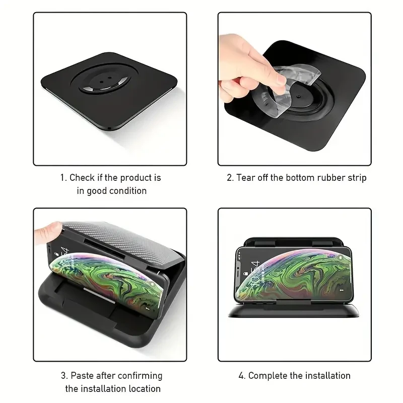 Universal Car Phone Holder - Safely Cradle Your Phone