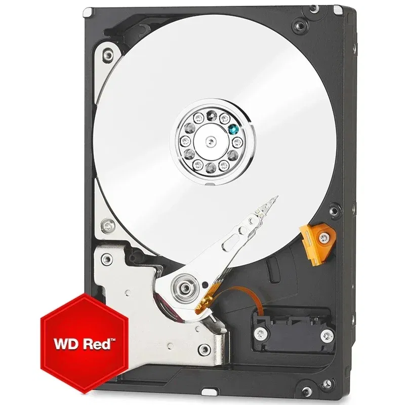 Capacity: 3TB - Original Western Digital WD Red NAS 4TB 3TB 3.5" Internal Hard Drive HDD SATA 6GB/S 2TB 1TB SATA 64 MB Cache HDD For Desktop