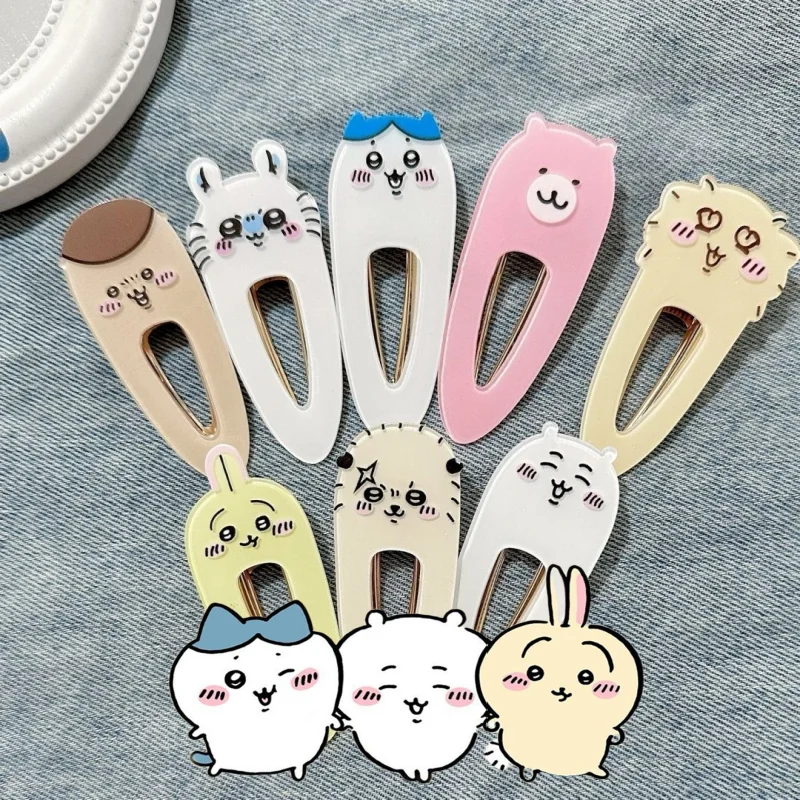 Color: Khaki - Japanese New Girls Cute Cartoon Hairpins Kids Lovely Hair Clips Barrettes Headband ハチワ?¬ ち?„?‹?‚? Fashion Hair Accessories