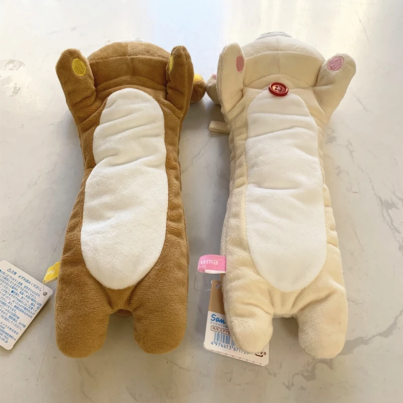 Color: Brown - Kawaii Rilakkuma Plush Pencil Cases for Girls Kids School Korilakkuma Bear Anime Cute Pencil Case Pouch Organizer Pen Bag