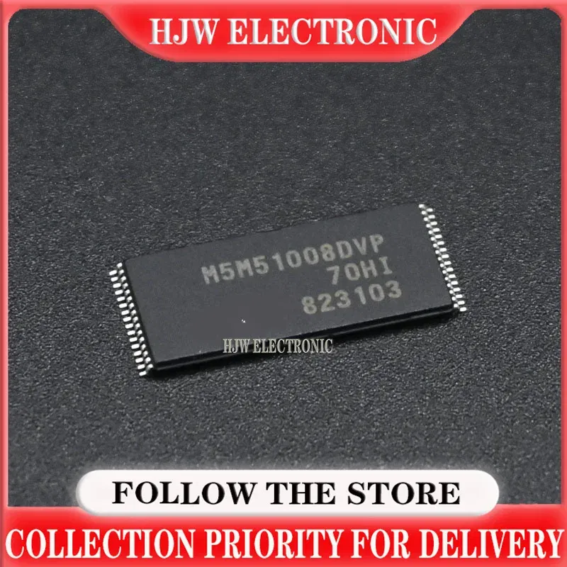 Color: Khaki - 10pcs New M5M51008DVP-70H M5M51008DVP-70HI M5M51008DVP TSSOP-32 Storage chip