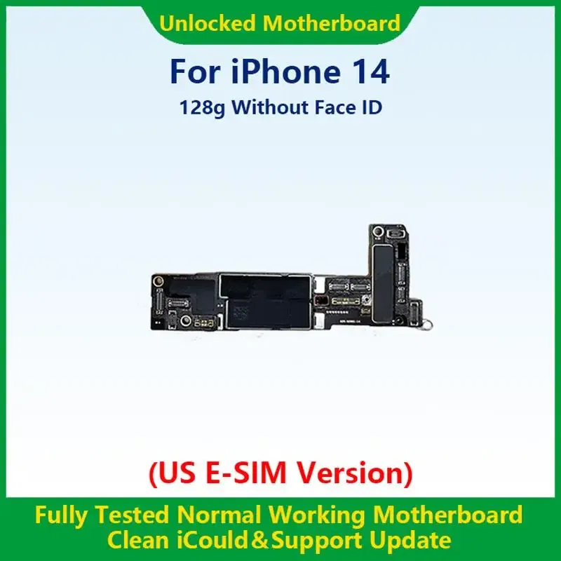 Color: Blue/Black, Ships From: CHINA - Top 100%Working Fully Tested Mainboard For iPhone 14 Pro Max Unlocked Motherboard With Face ID Cleaned iCloud US E-SIM Version