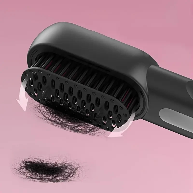 Portable Styling Comb For Wireless Straight Hair Without Damaging Hair, USB Rechargeable Straight Hair Tool For Home Use.