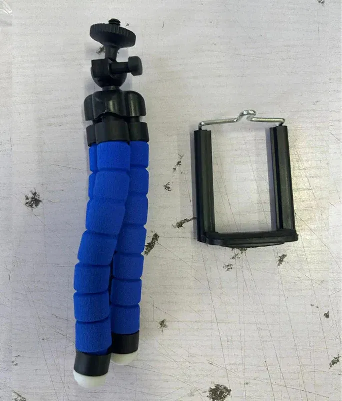 Color: Blue - Tripods Tripod For Phone Mobile Camera Holder Clip Smartphone Monopod Tripe Stand Octopus Mini Tripod Stativ For Phone