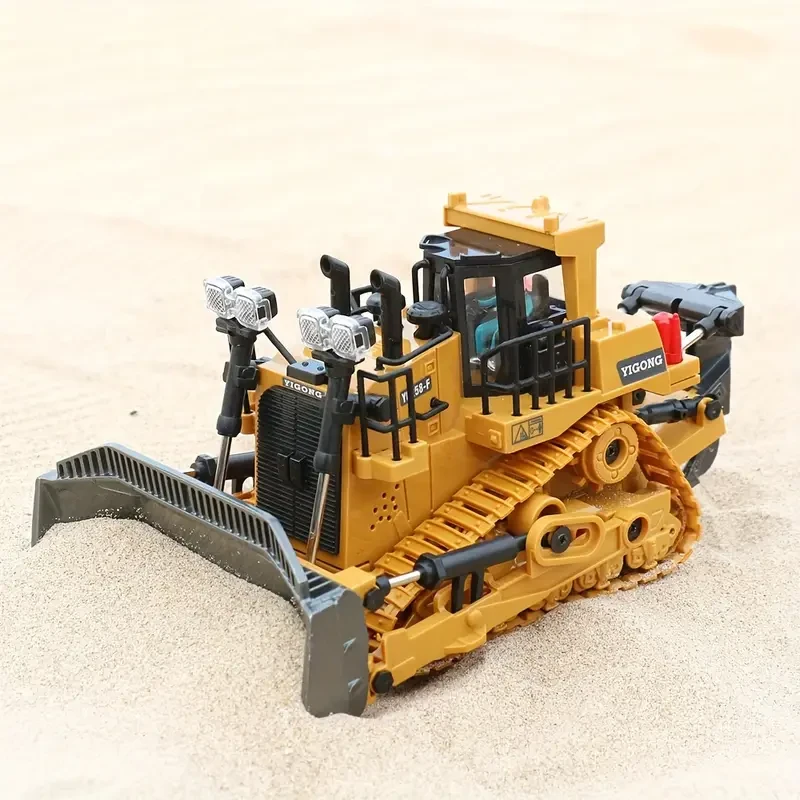 9-Channel Remote Control Bulldozer Toy