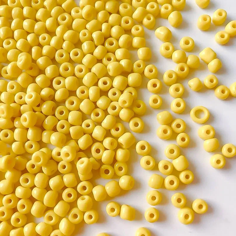 Color: plum, Item Diameter: 2mm - 2mm 3mm 4mm Glass Seed Loose Beads Small Charms DIY Craft Bracelet Beads for Jewelry Making Supplies Necklace Accessories