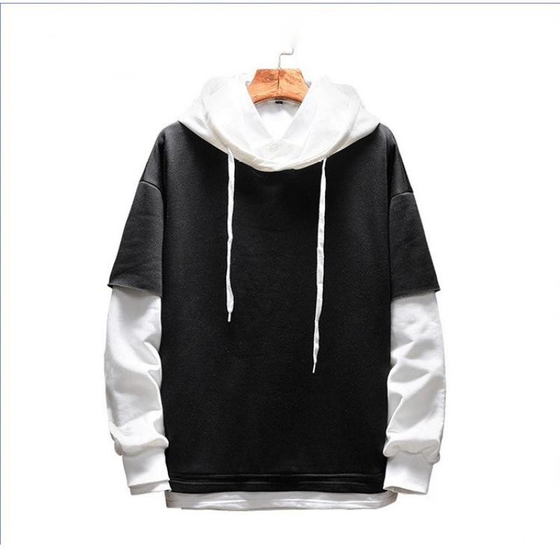 Men's & Women's Layered Look Hooded Sweater