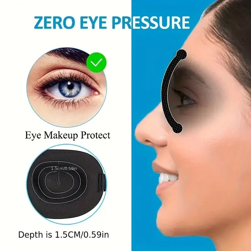 3D Contoured Sleep Mask -