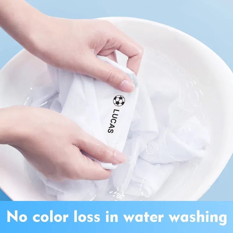Color: Clear - Children's Name Seal Custom Double -layer black and white ink Student's Stamp Kindergarten Clothes Waterproof Name StickerStamp