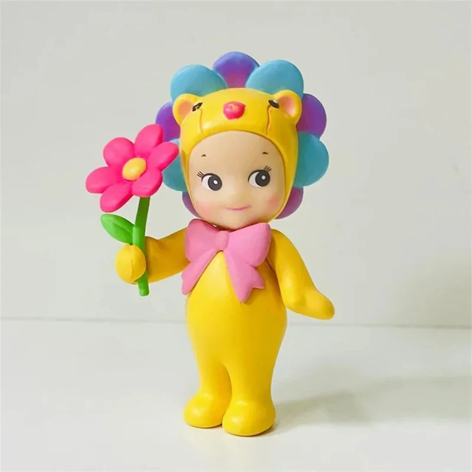 Color: Blue - Sunshine Angel Party Angel Kids Christmas Birthday Gift Flower Gift Series Tide Doll Car Decoration Cute Blind Box