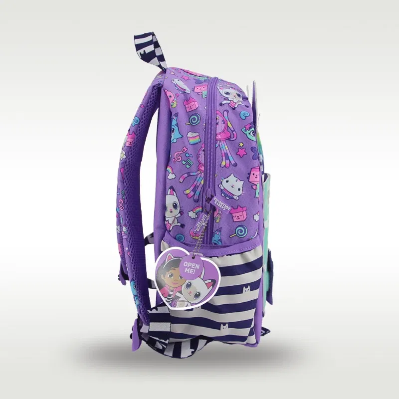 Color: Brown - Australia smiggle original children's schoolbag girls Gabby shoulder backpack Kawaii 3-7 year modeling bags 14 inch
