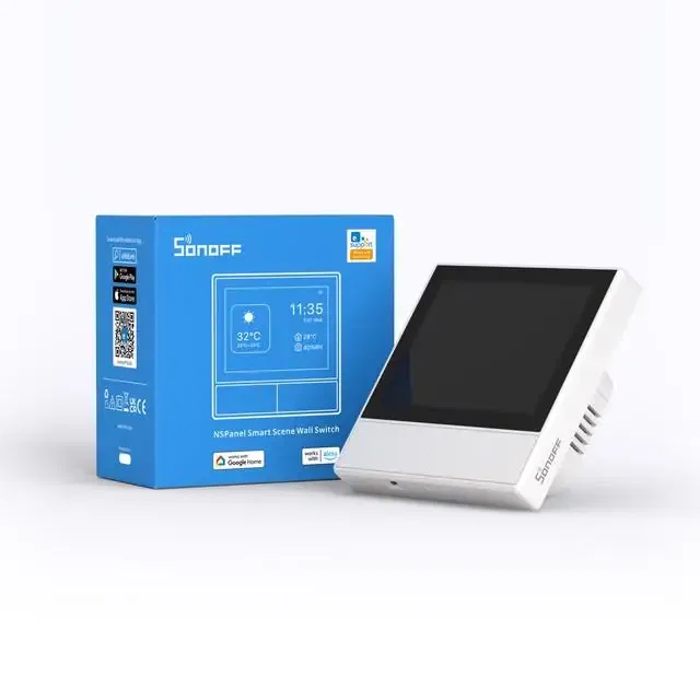 Color: Red, Ships From: CHINA - New! NSPanel Pro Smart Home eWeLink Control Panel Smart Scene Wall Switch Home Automation Thermostat VIa Alexa Alice Google