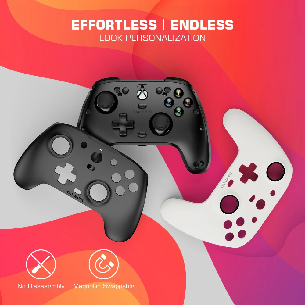 Color: Black, Ships From: United States - GameSir G7 Xbox Gaming Controller Wired Gamepad for Xbox Series X, Xbox Series S, Xbox One, ALPS Joystick PC, Replaceable panels