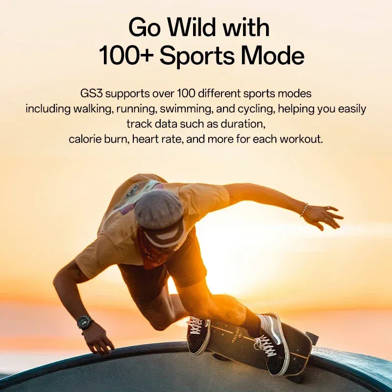 Color: multi, Ships From: CHINA - [World Premiere]Blackshark GS3 Smart Watch Global Version 1.43"AMOLED Display GPS Satellite Positioning 21 Day Battery Life 5ATM
