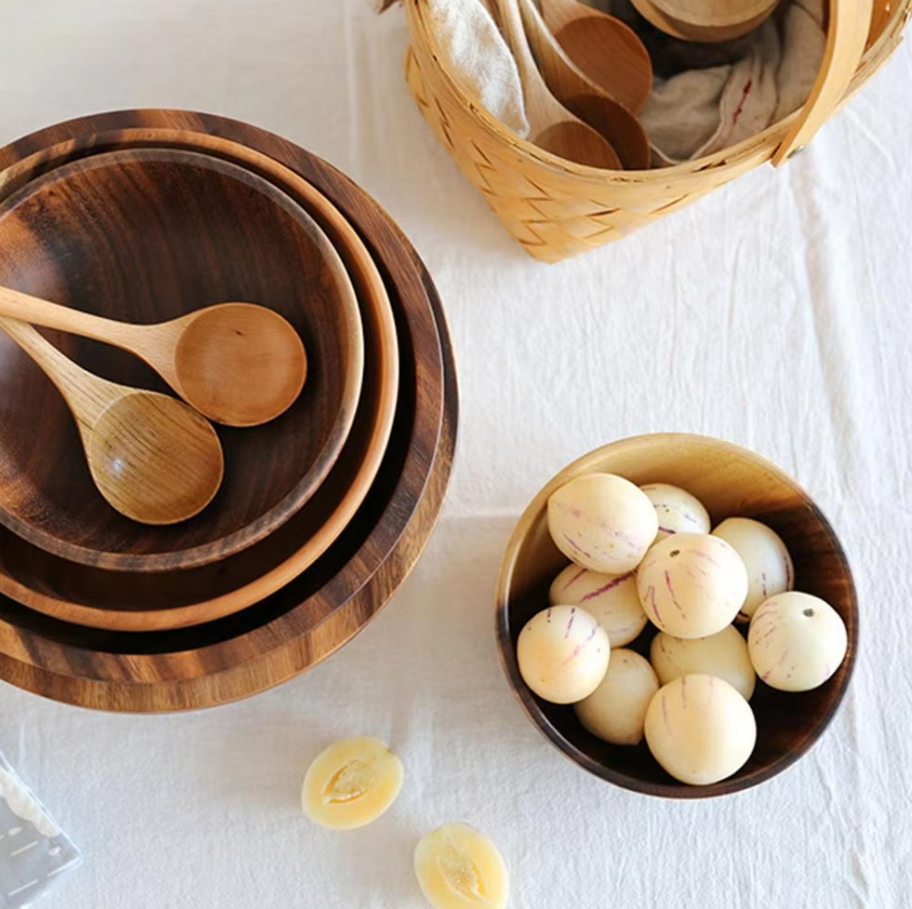 Eco-Friendly Polishing Fruit Bowl, Salad Bowl