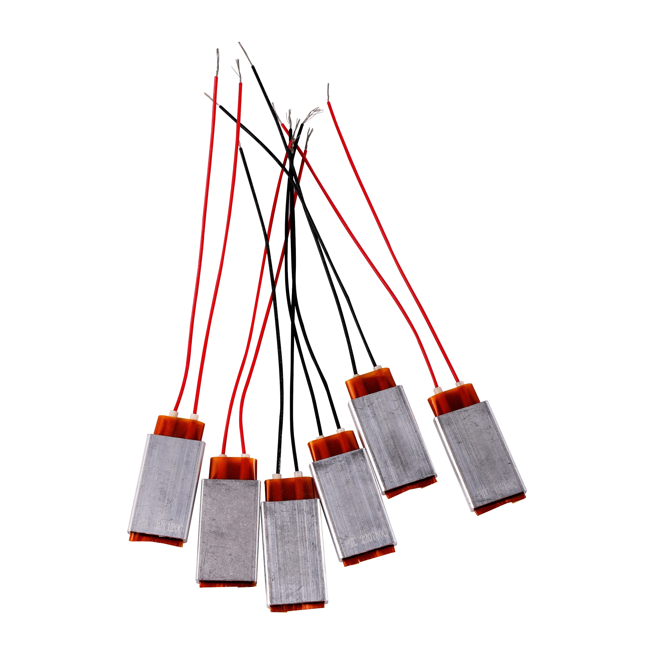 Color: GRAY - 220V/12V 80-220 Degrees Celsius PTC Heaters Heating Element Hair Dryer Accessories Curlers Heater Poultry Incubator 1 Pc