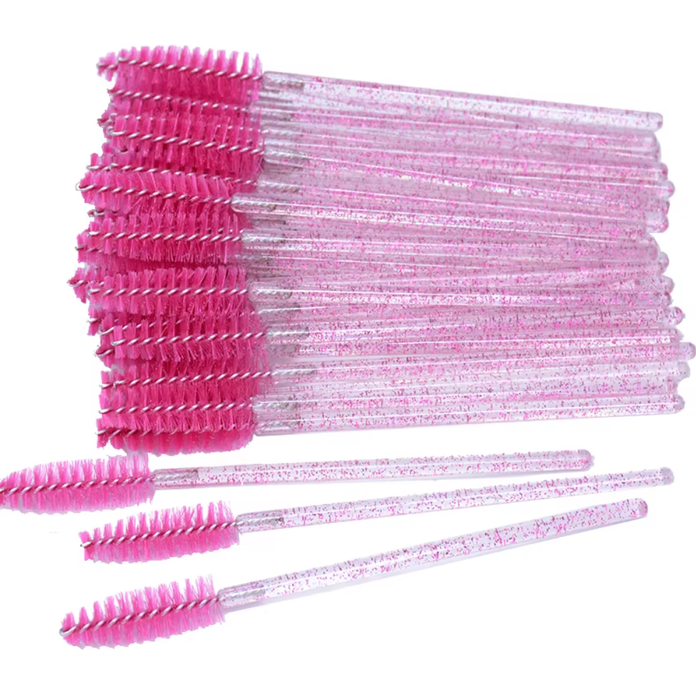 OKAYLASH 50Pcs Disposable Micro Glitter Eyelash