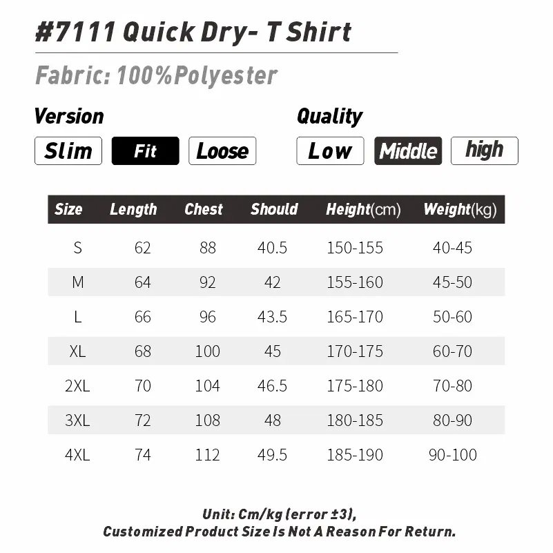 Color: GRAY, Size: XXL, Ships From: CN - Men's t-shirt quick-drying sports top, custom logo running T-shirt, trainer fitness shirt