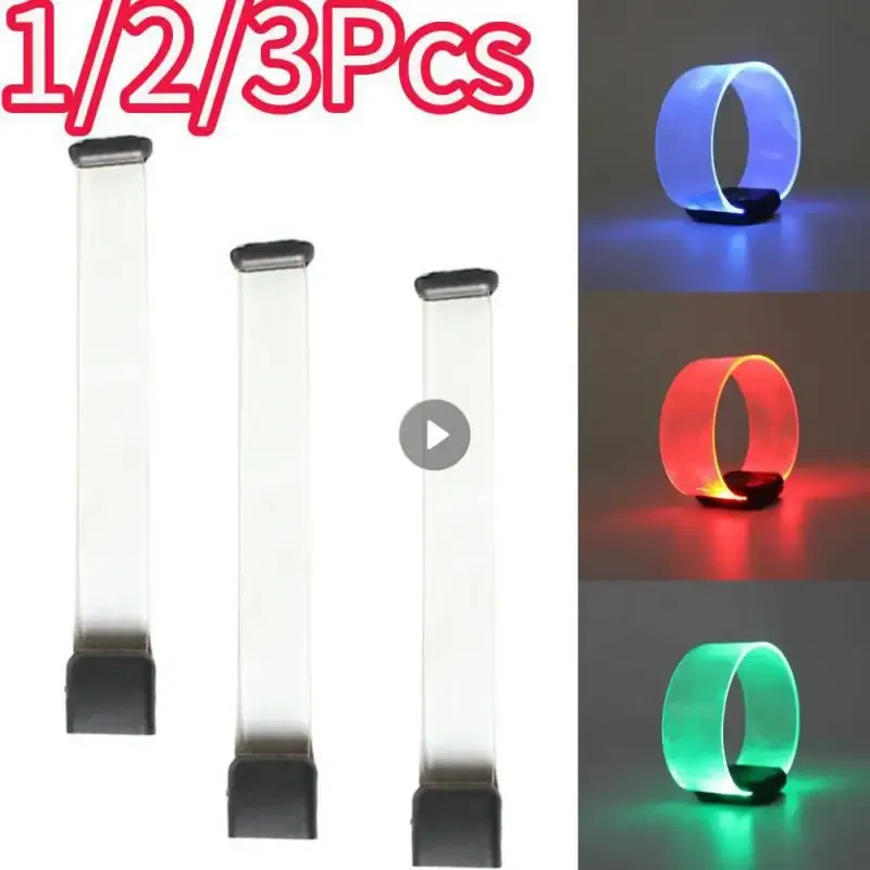 Color: Light Yellow, Size: L, Ships From: CHINA - LED Light Bracelet Silicone Sound Controlled Led Light-emitting Bracelet Light Band Entertainment Party Wristband Halloween Belt