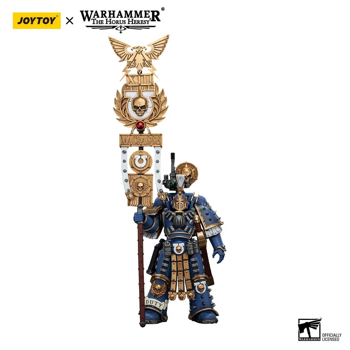 Color: Yellow - [IN-STOCK]JOYTOY Warhammer 40K 1/18 Action Figures Ultramarines Lieutenant Titus&Remus Ventanus&Intercessors&Jump Pack  Model