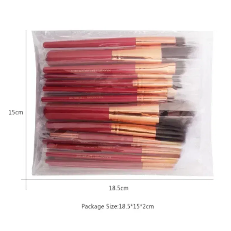 Handle Color: GRAY - 3/13/22pcs Professional Makeup Brushes Tools Set Make Up Brush Tools Kits for Eyeshadow Eyeliner Cosmetics Brushes Maquiagem