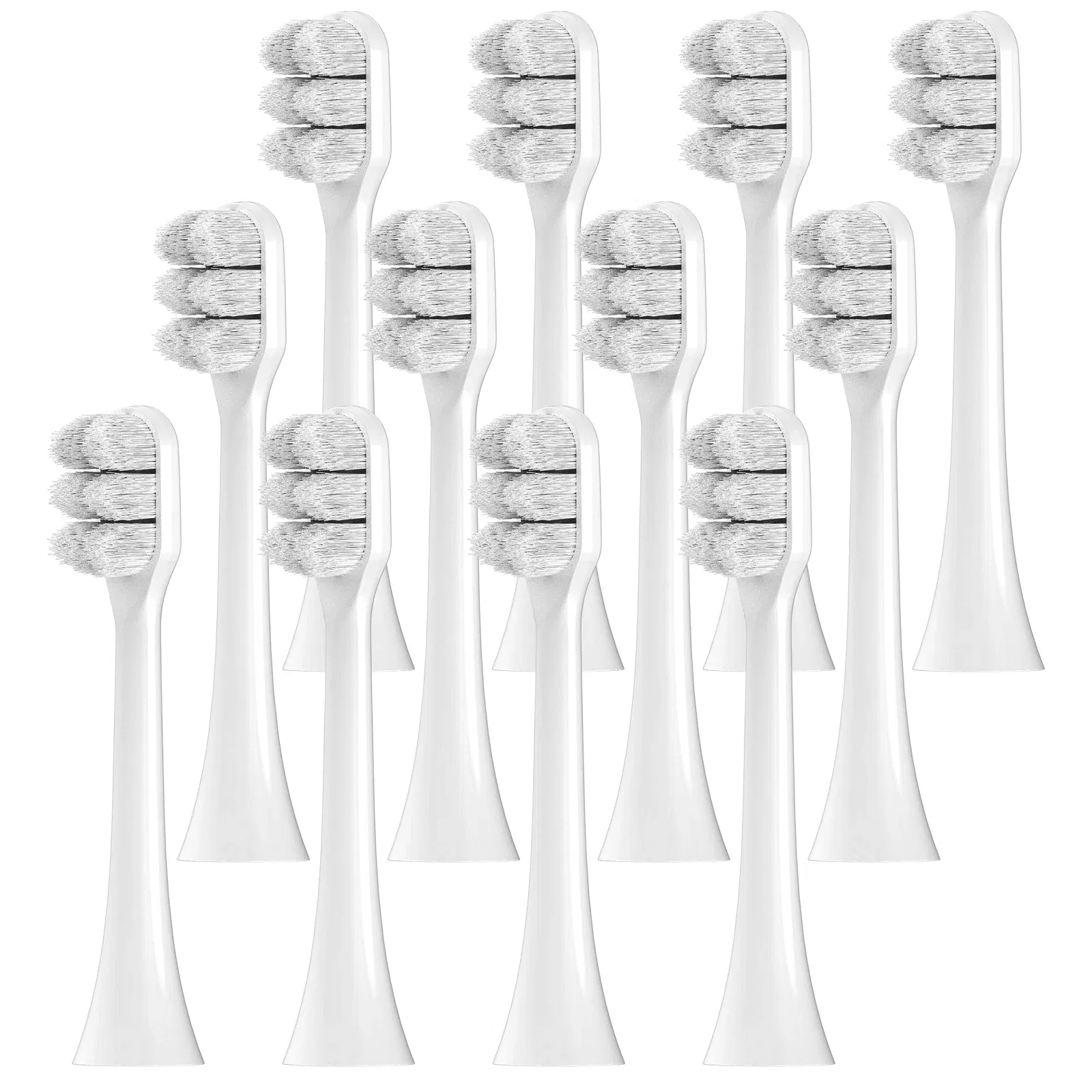 Color: WHITE - Ultra Soft Replacement Toothbrush Brush Heads Compatible with Philips Sonicare Electric Toothbrush for Sensitive Teeth Gums Care