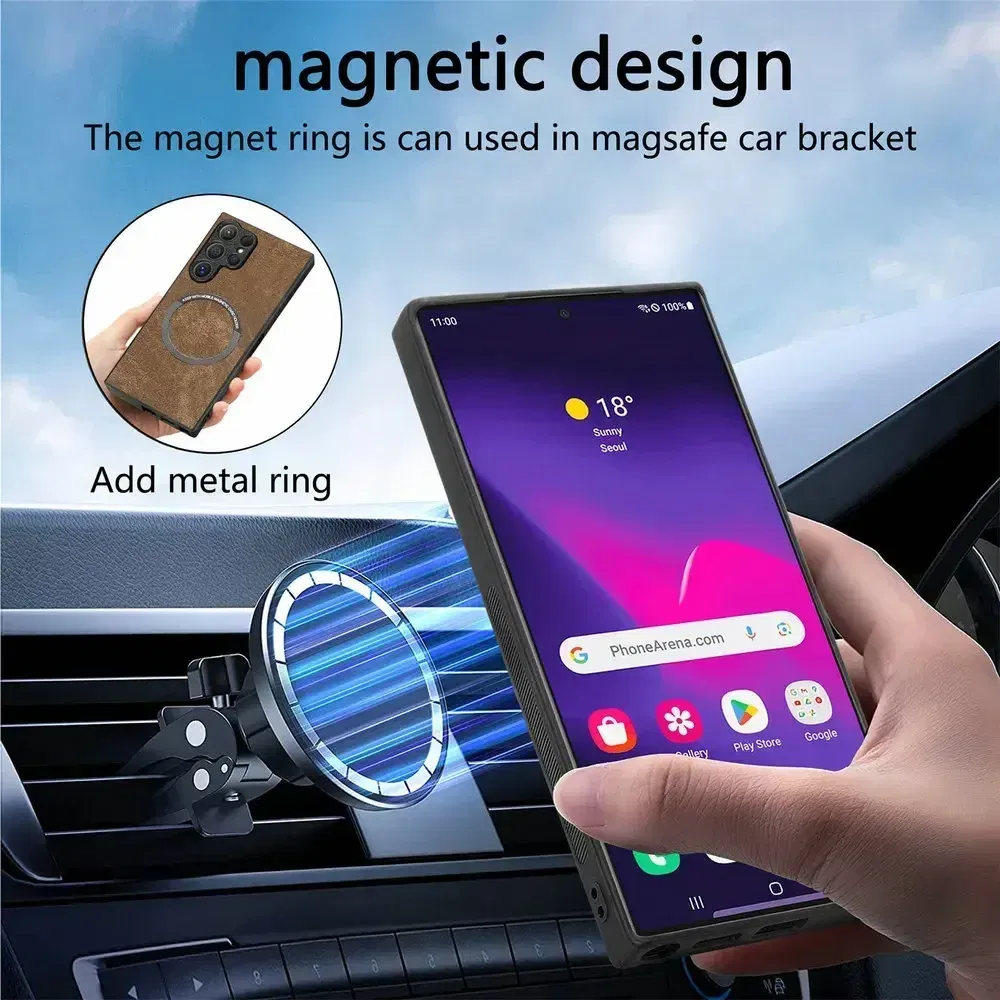 Color: Brown, Material: EVA - For Poco F8 Ultra F7 X7 X6 M6 M7 Pro 5G Luxury Case RFID Leather 2IN1 Detachable Book Funda Xiaomi Poco F6 X5 X 6 F 8 Flip Cover