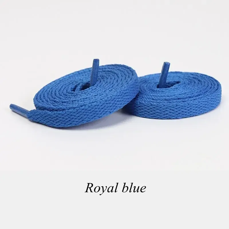 Color: Blue, Ships From: CHINA, Length: 100cm - 1pair Flat Shoelaces Classic Shoe Laces Fit Fashion Solid Sports Shoelace Casual Unisex Shoe Strings Shoe Accessories