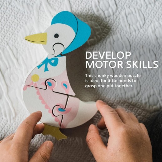 Jemima Puddle-Duck Wooden Mini Puzzle