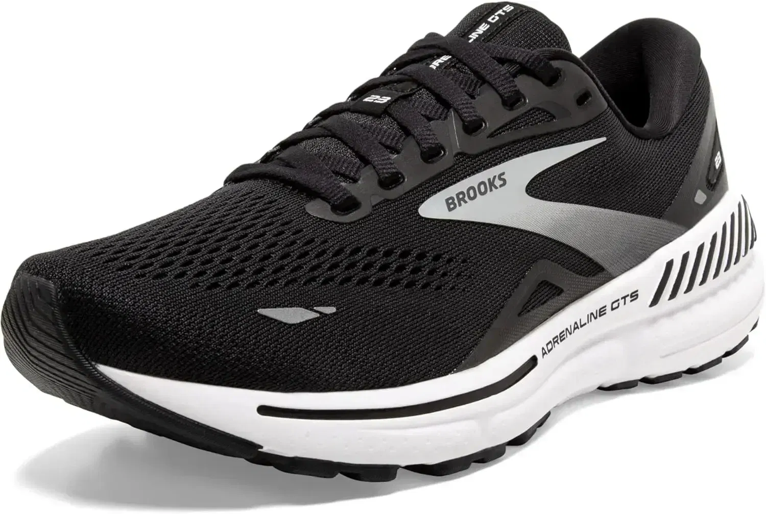 Color: Silver, Shoe Size: 44 - Brooks Men?™s Adrenaline GTS 23 Supportive Running Shoe