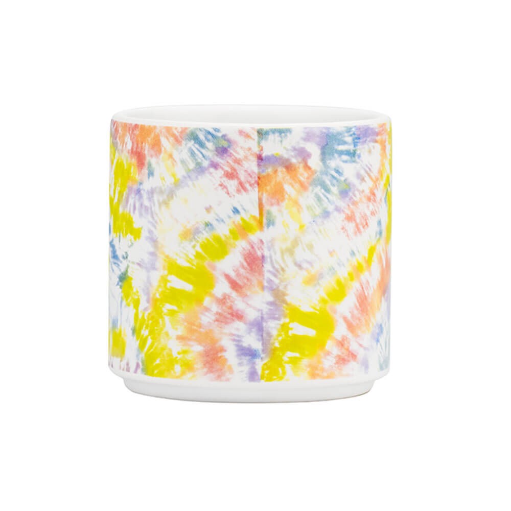 Blurred I Will Survive Tie Dye Planter - Small