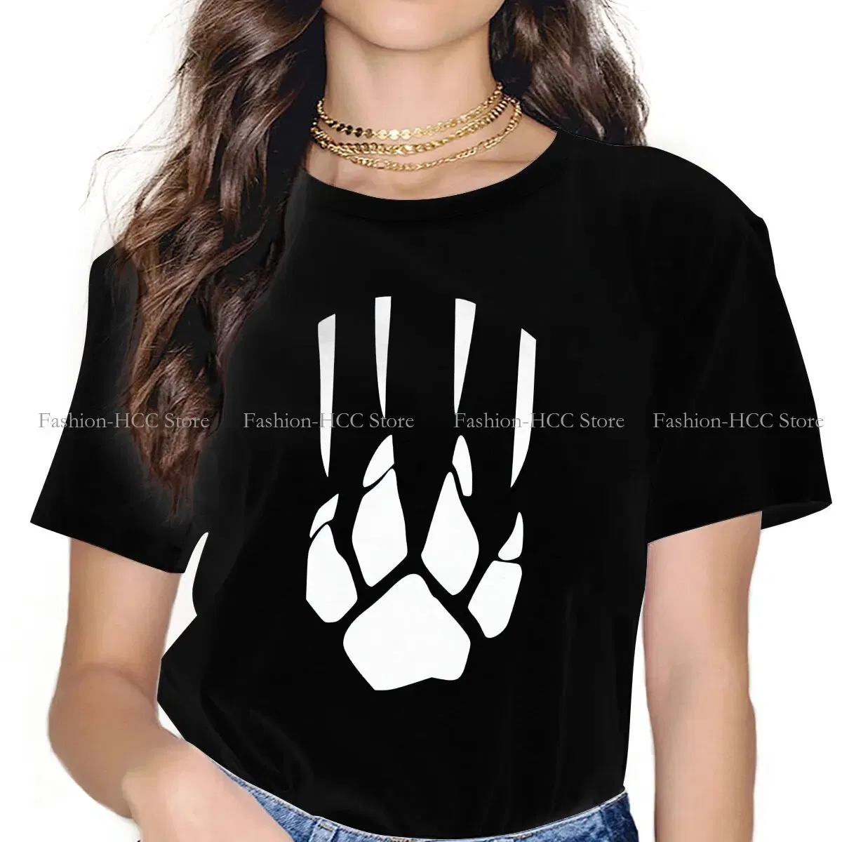 Color: WHITE, Size: XXL - Bloodhound Casual Polyester TShirt Apex Legends Game Printing Streetwear Casual T Shirt Women