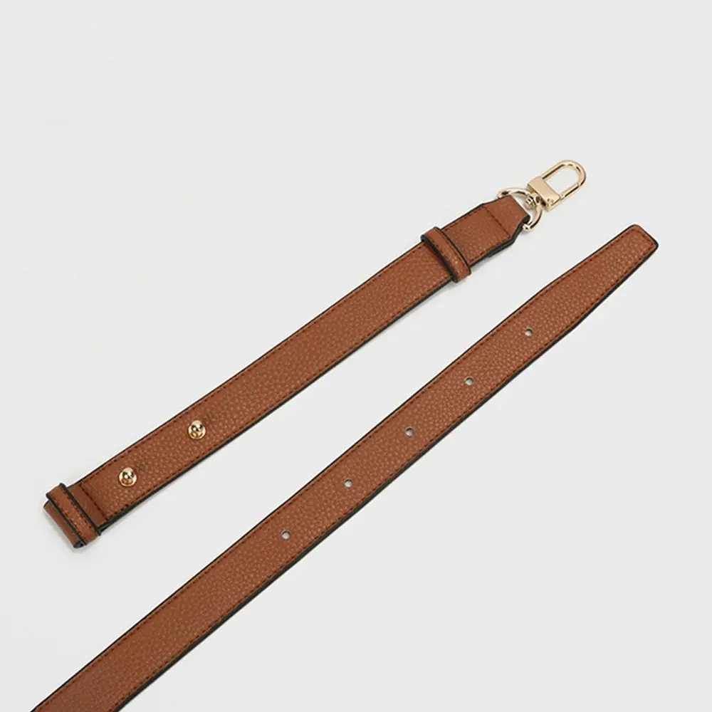 Color: Chocolate - Genuine Leather Handbag Strap Shoulder Crossbody Bag Strap Modifications Wide Shoulder Strap Replacement Strap