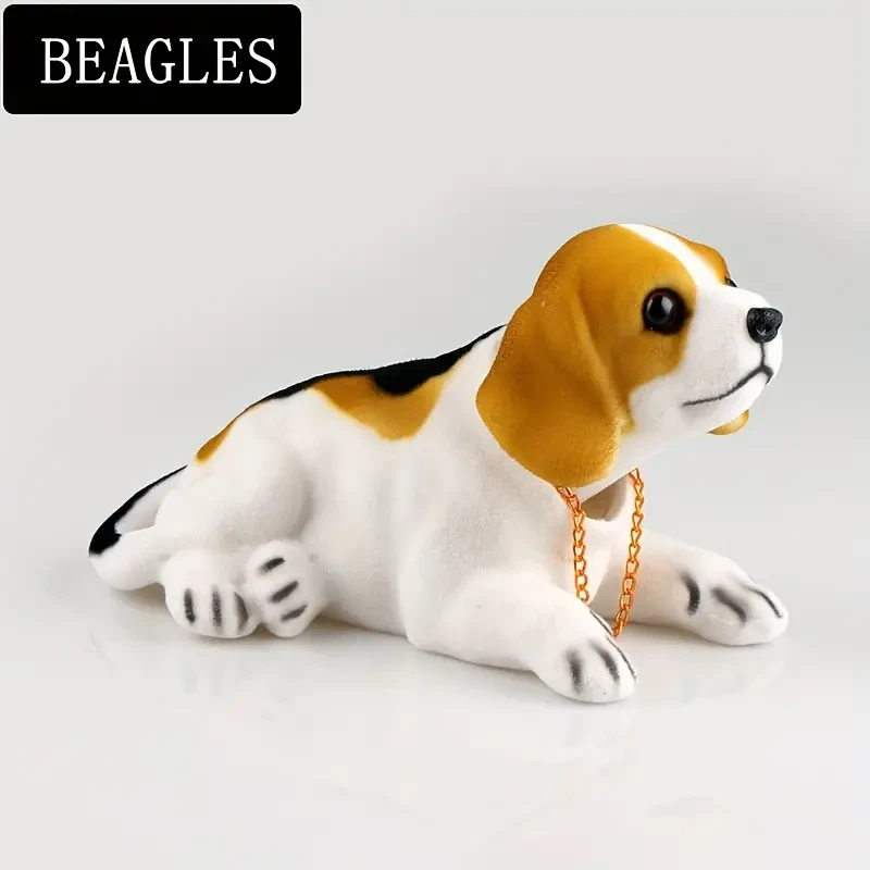 Good Luck Wagging Dog Car Decoration