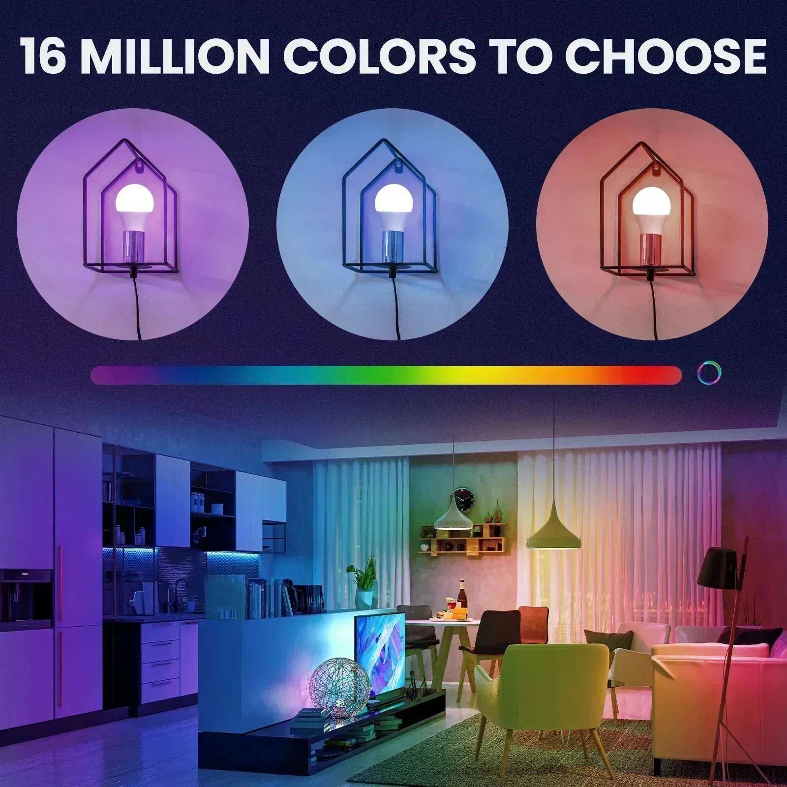 Color: Beige, Bundle: Bundle3 - TNCE Tuya E27 Bulb WIFI Zigbee Bluetooth, Dimmable Light LED lamps 2700-6500k RGB, Smart Life APP, Voice with Alexa Google Home