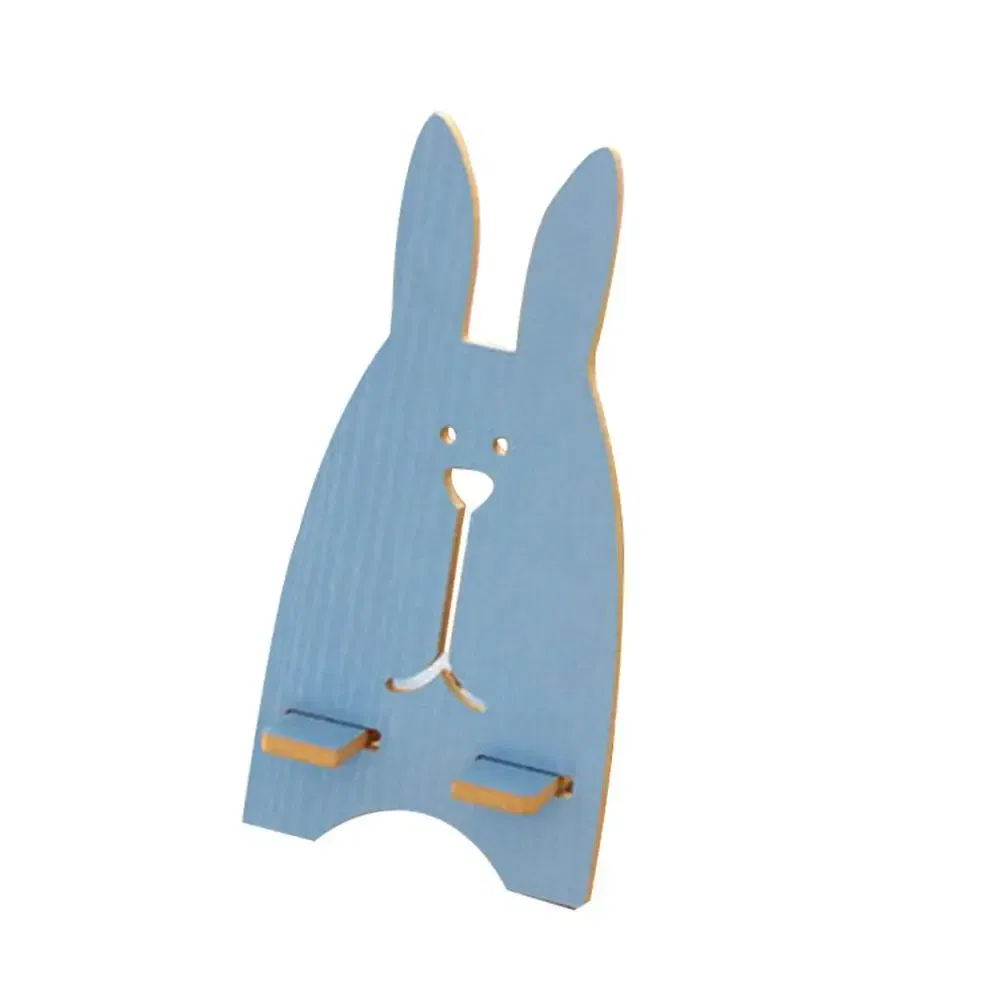 Color: Pink - Portable Wood Mobile Phone Cellphone Holder Desktop Mount Stand Bracket Rack Mobile Phone Accessories 2021
